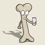 Illustrazione di un osso che rappresenta il rimodellamento osseo e l’adattamento attraverso il carico.